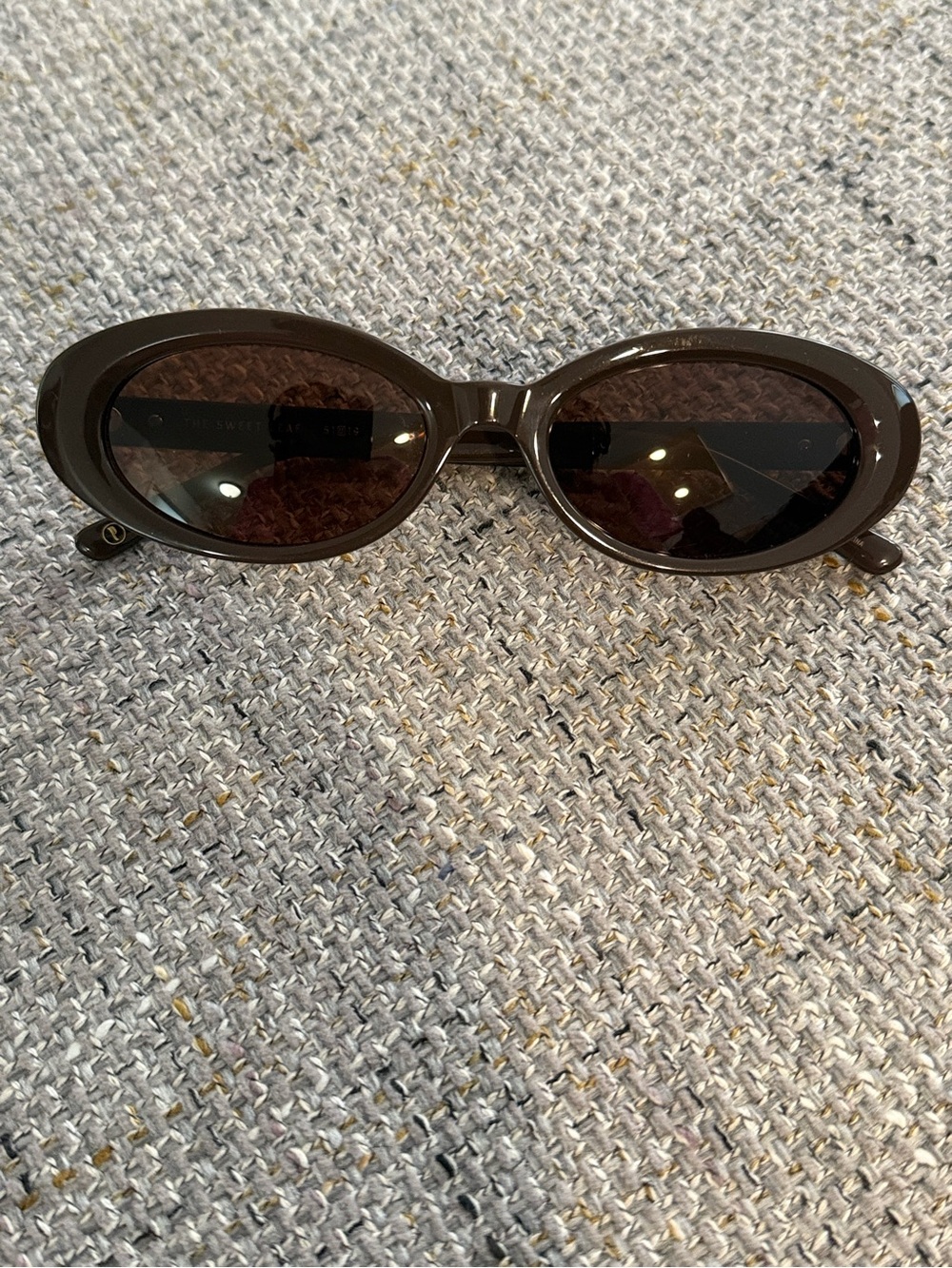 Crap Eyewear Sweet Leaf Sunglasses in Dark Brown